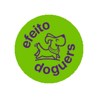 doguers dog dogs doguers efeitodoguers Sticker