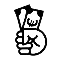Fist Take My Money Sticker by Jusos