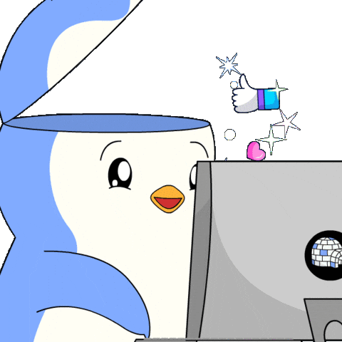 Imagine Artificial Intelligence Sticker by Pudgy Penguins