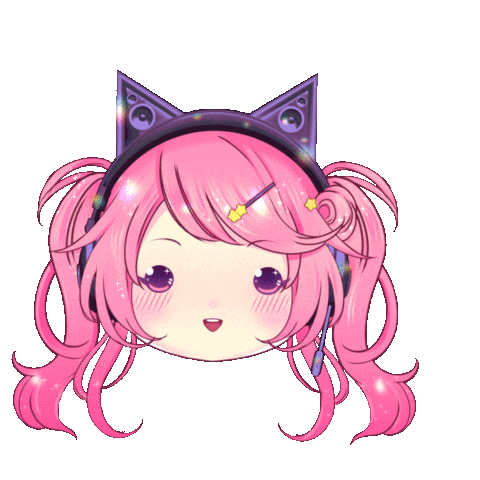 Happy Pink Sticker