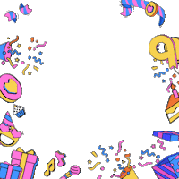 Celebrate Happy Birthday Sticker by Lazada Singapore