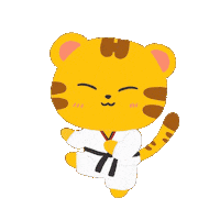 Tiger Taekwondo Sticker