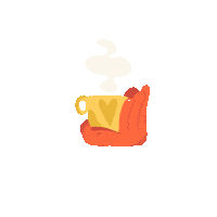 Happy Coffee Sticker