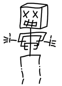 robotronskateboards skateboard robotron robotronskateboards widecut Sticker