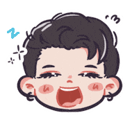 Sleepy Sticker