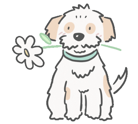 Dog Love Sticker