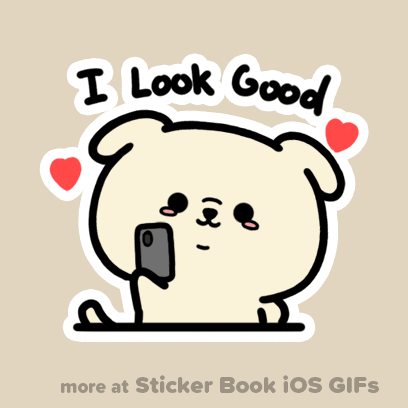 Sexy Selfie GIF by Sticker Book iOS GIFs