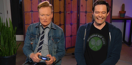 bill hader lol GIF by Team Coco