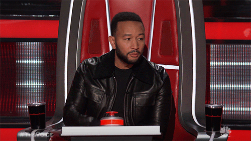 John Legend Singing GIF by The Voice