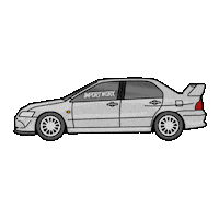 Racing Mr Sticker by ImportWorx