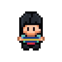 Glitch Color Sticker