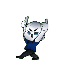 Victory Dance Excited Gif Sticker by ironbrij