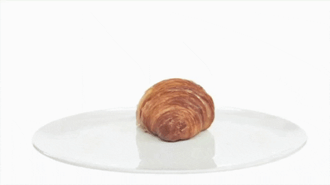 croissant GIF by NOWNESS
