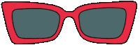 Summer Sunglasses Sticker