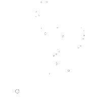 surrealrealred stars night sky orion Sticker