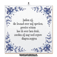 Nl Spreuk Sticker by Tegelspreuken.nl