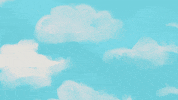 dillannov cloudy blue sky GIF