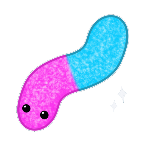 Gummy Worm Sticker