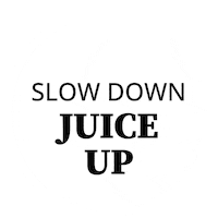 restartjuice juice slow down restart sund Sticker
