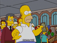 sad homer simpson GIF
