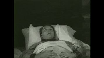 Black And White Sleeping GIF