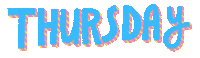 Days Of The Week 90S Sticker by jesscoutureart