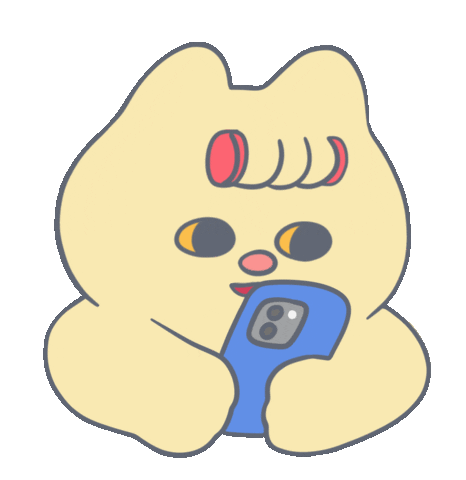 Angry Mobile Phone Sticker by Snooze Kittens