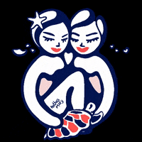 antheamissy love star girls ocean GIF