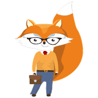NedlisCompany work fox ned работа Sticker