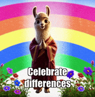Beauty Rainbow GIF by dalaillamazen