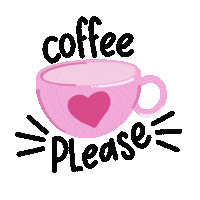 Coffee Time Please Sticker