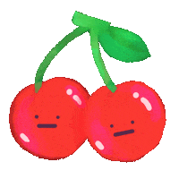 Animal Crossing Fruit Sticker by Yuki Slimez