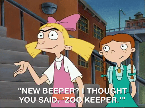 hey arnold nicksplat GIF