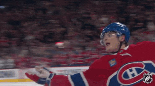 Happy Montreal Canadiens GIF by NHL