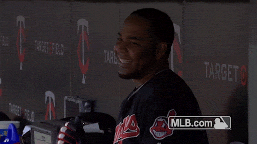Cleveland Indians Homer GIF by MLB