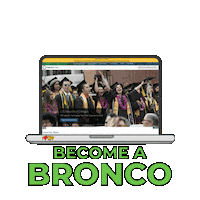 Csu Bronco Sticker by CPP Project CAMINOS