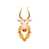 Cow Moo Sticker by Digital Pratik