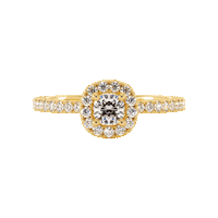 maisonisor gold jewelry diamond ring Sticker