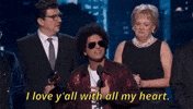 i love you 60th grammys GIF by Recording Academy / GRAMMYs