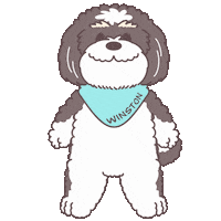 Happy Dog Sticker