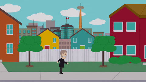 canadian running GIF by South Park 