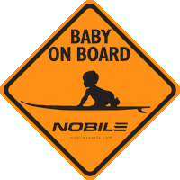 Baby On Board Sticker Sticker by Nobile Sports