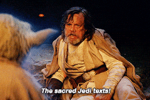 flashforward-magazine giphyupload star wars the last jedi sacred texts GIF