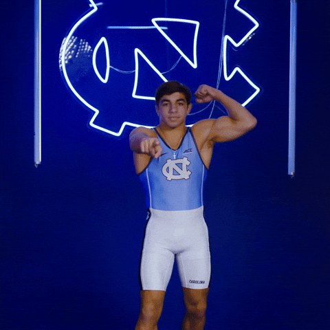 University Of North Carolina Wrestling GIF by UNC Tar Heels