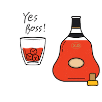 Celebrate Yes Boss Sticker by Hennessy Malaysia