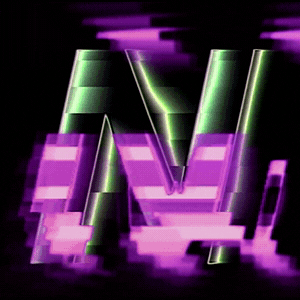Glitch Alphabet GIF by #BASILIO