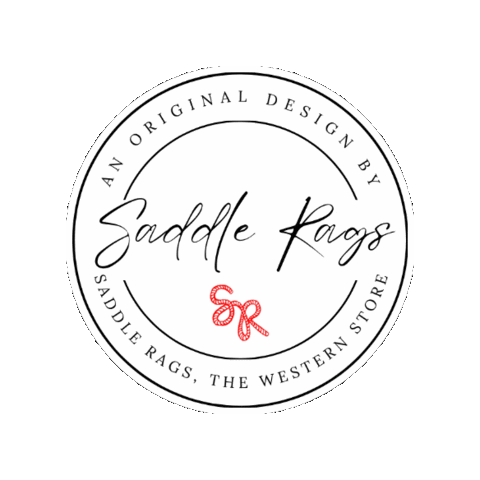 Sticker by Saddle Rags, The Western Store
