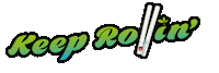 THCBioMed chill smoke calm roll Sticker