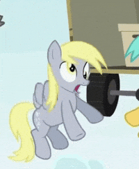 Scared My Little Pony GIF