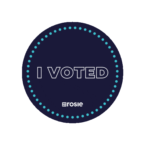 Vote Voting Sticker by We Are Rosie